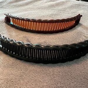 Set of 2 - Banana Hair Clips